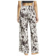 Adidas Γυναικείο παντελόνι φόρμας Satin Wide Leg Track Pants